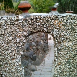 Archways made from chinaware-Rock Garden, Chandigarh