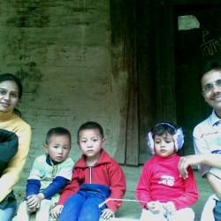 Children of Sikkim Village