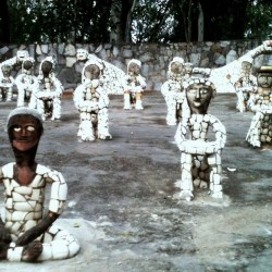 Men & Animal Sculptures- Rock Garden, Chandigarh