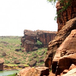Badami Cave Temple-near Bijapur