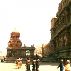 Path around Big Temple, Thanjavur