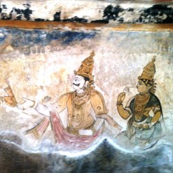 Tanjore Painting at Big Temple, Thanjavur