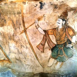 Tanjore Painting in, Big Temple, Thanjavur