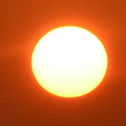 Sunset over Arabian sea at Turtle Bay